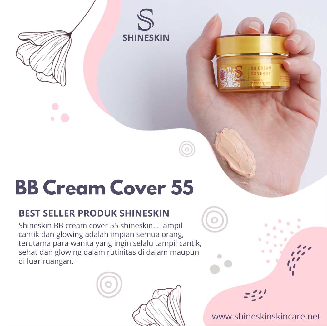 Best Seller WA 0877-7589-9530, BB Cream Cover 55 Shineskin